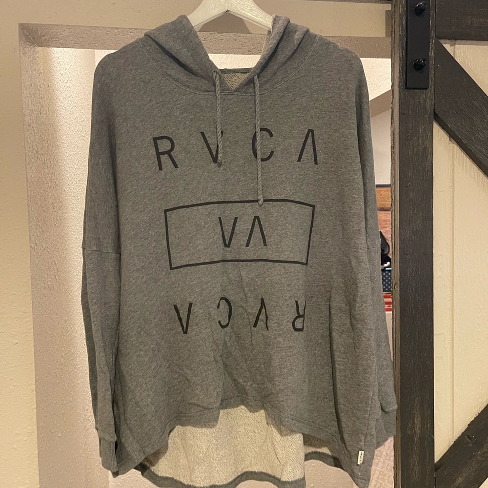 RVCA Heather Gray Hoodie